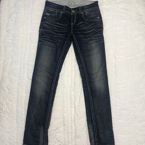 Buckle Black Skinny Jean